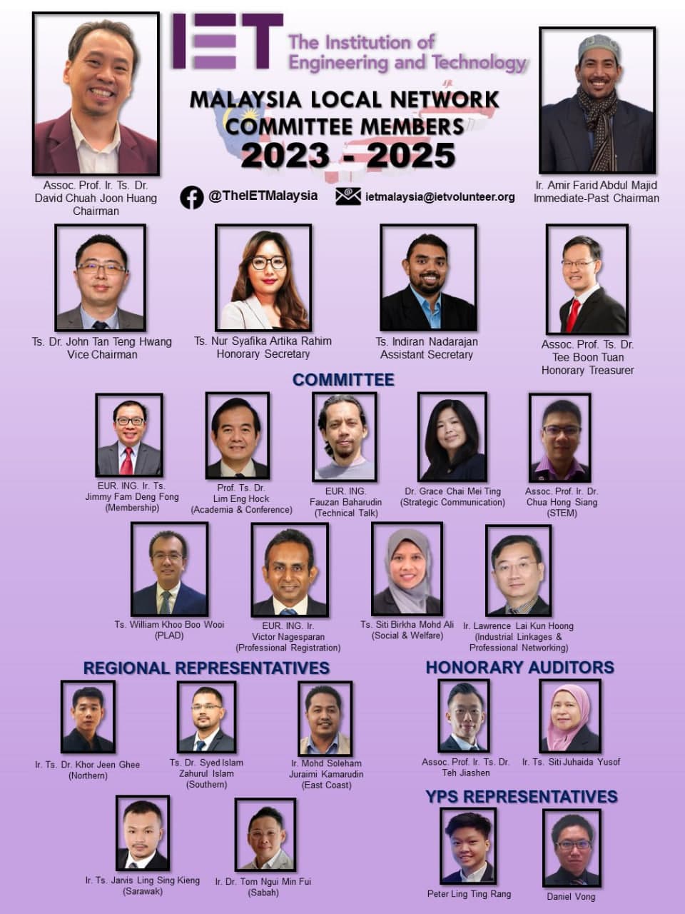 IET Malaysia Committees